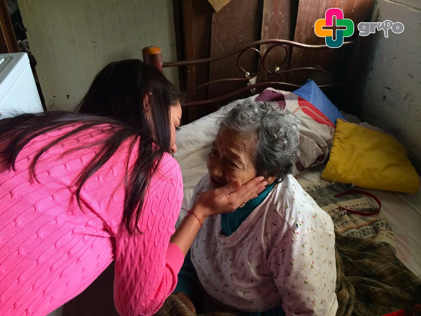 Personas en una acción comunitaria